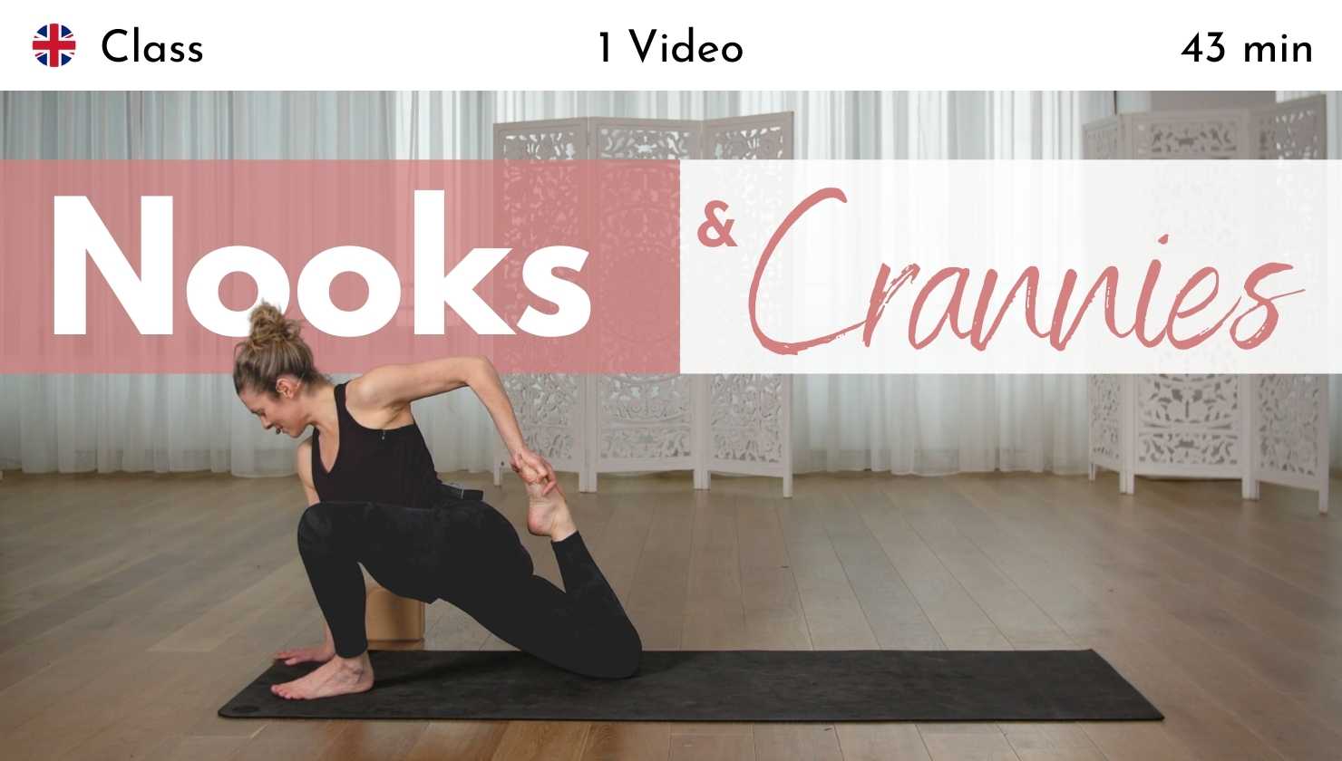 Nooks & Crannies Yoga Class